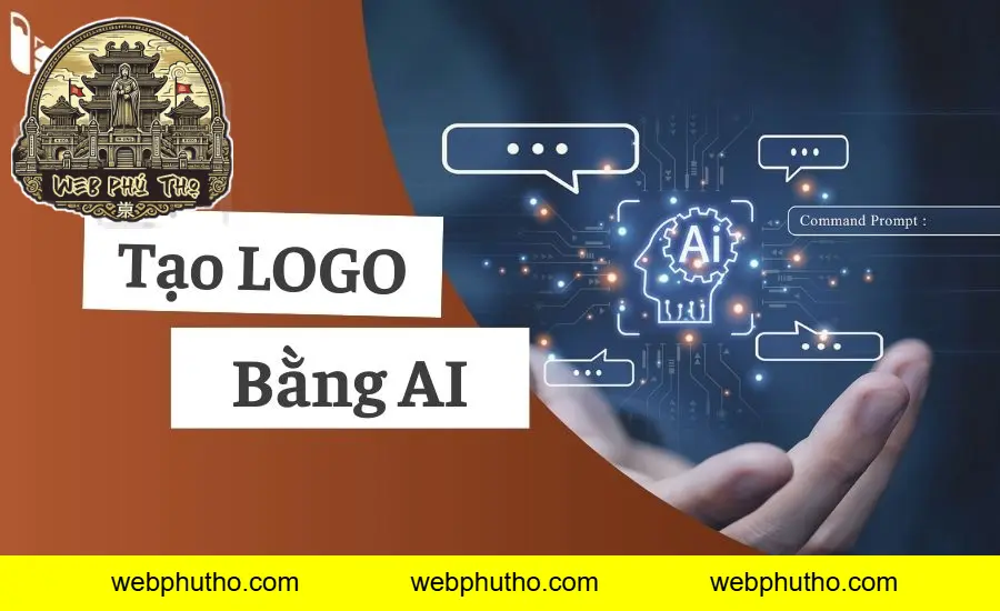 Quy trình làm logo bằng AI tại WebPhuTho